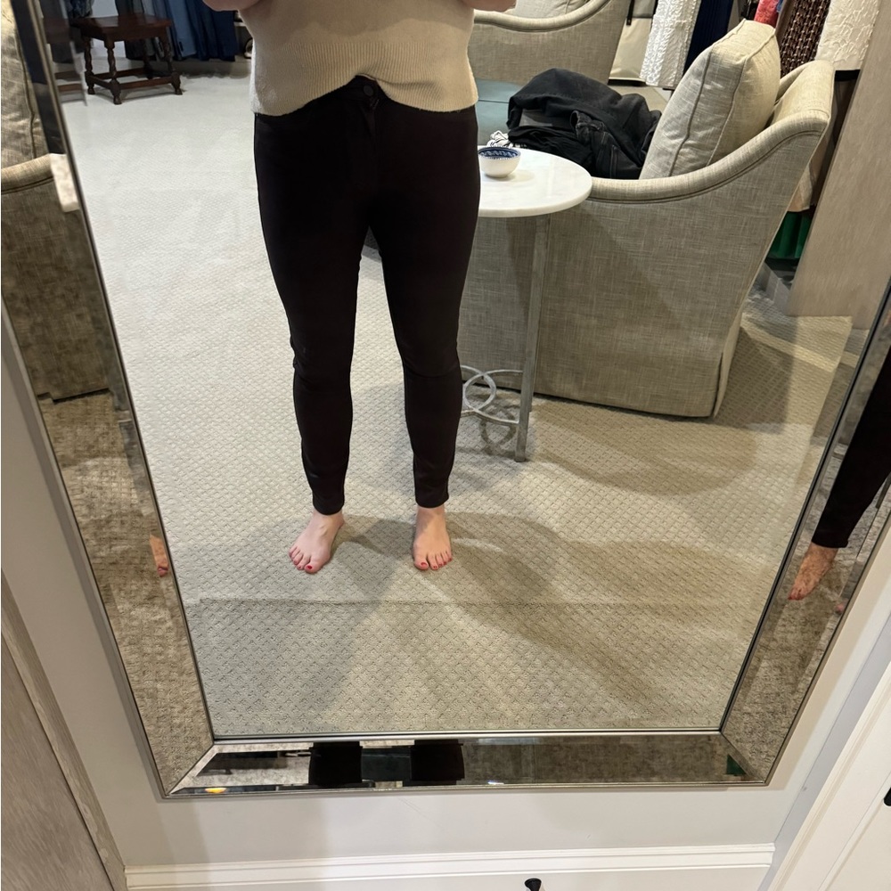 Paige Hoxton Ankle Luxe Coating wine colored